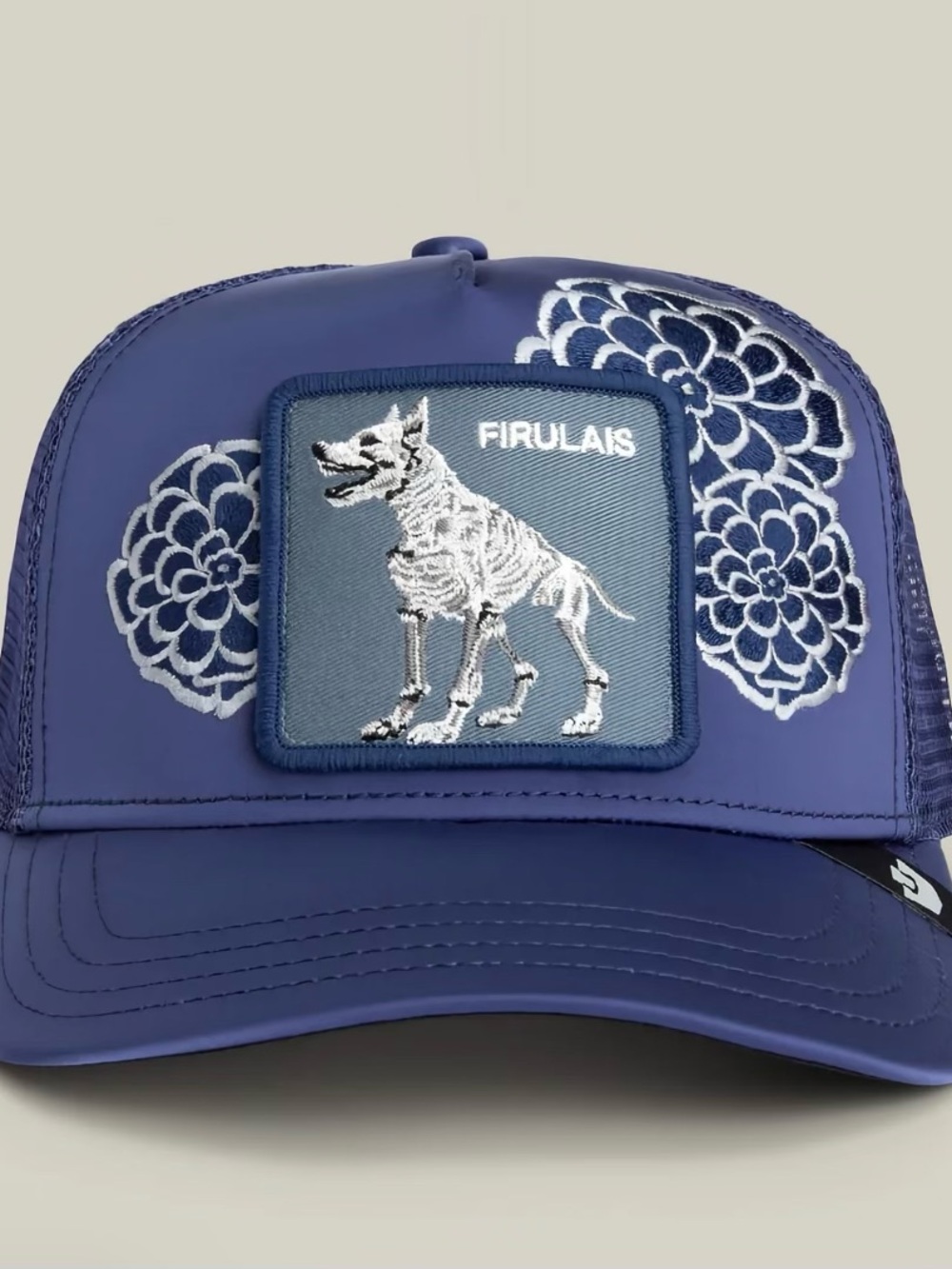 Goorin Bros. “DIA DE FIRULAIS” Trucker Hat Mesh SnapBack NWT.